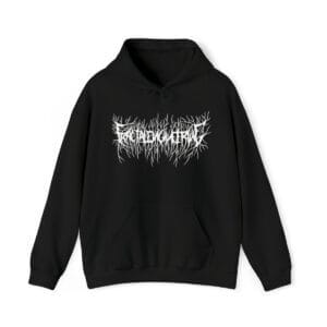 Black Metal Hoodie